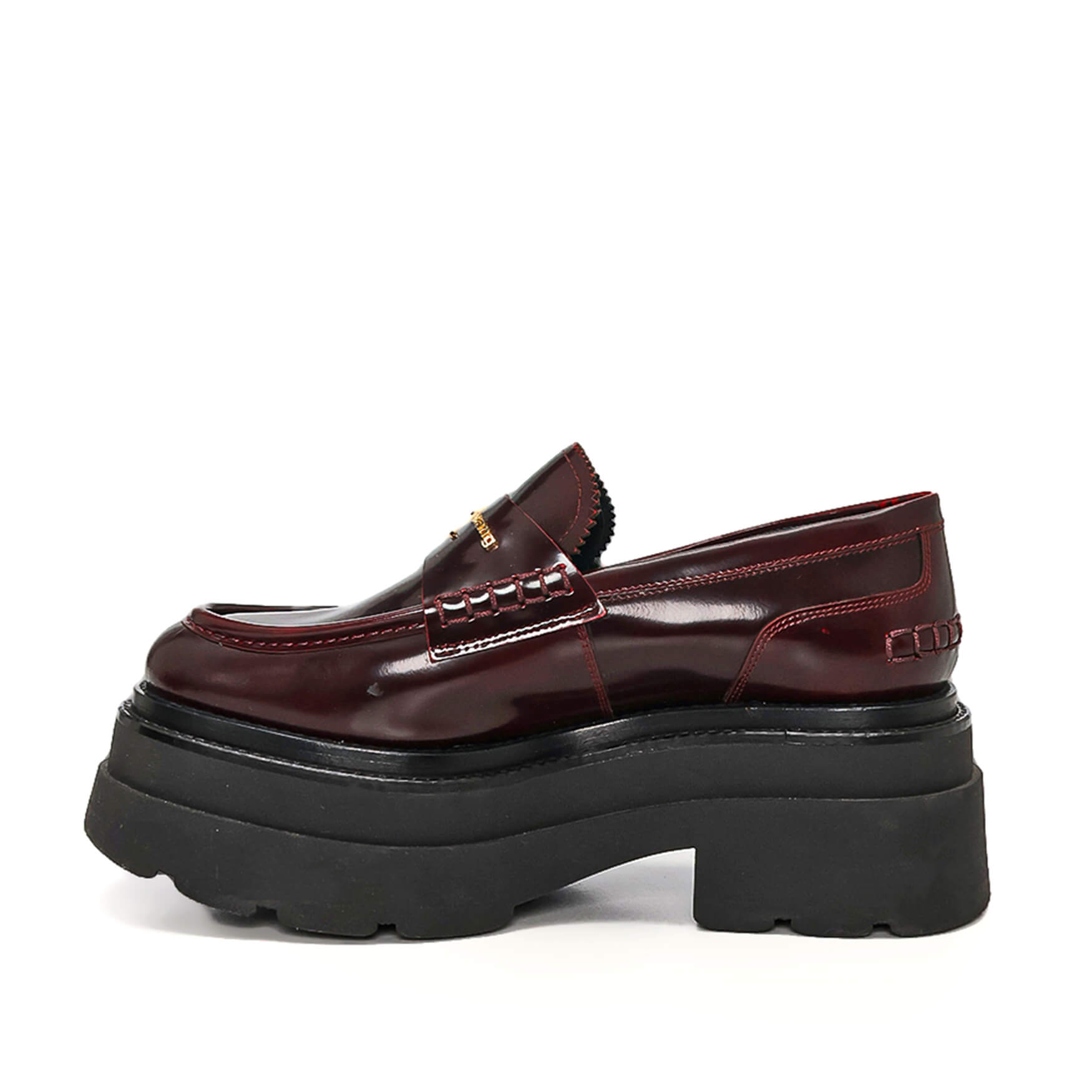 Alexander Wang - Bordeaux Patent Leather Loafers